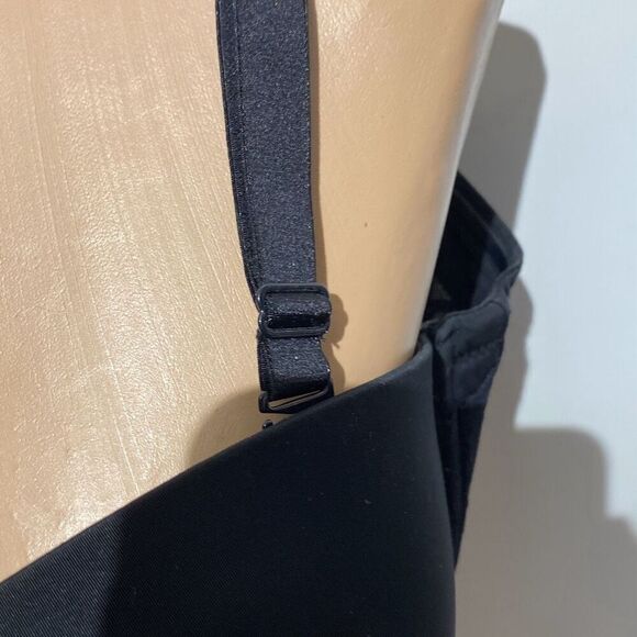 Torrid Women's Black Feel The Fit Lace Trim Underwire Push Up Bra Size 40DD - Picture 3 of 11